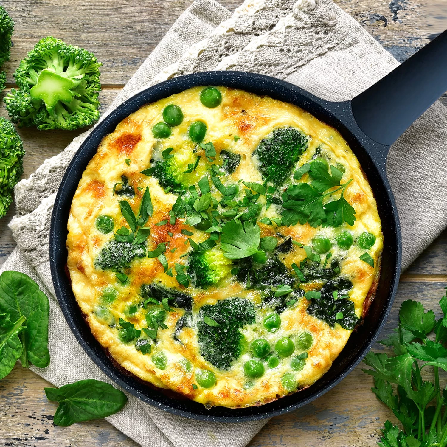 Antihaft-Aluminiumguss-Pfanne Die Mittlere Ø 28 Cm 5 Antihaft-Aluminiumguss-Pfanne Die Mittlere Ø 28 Cm – Bild 5